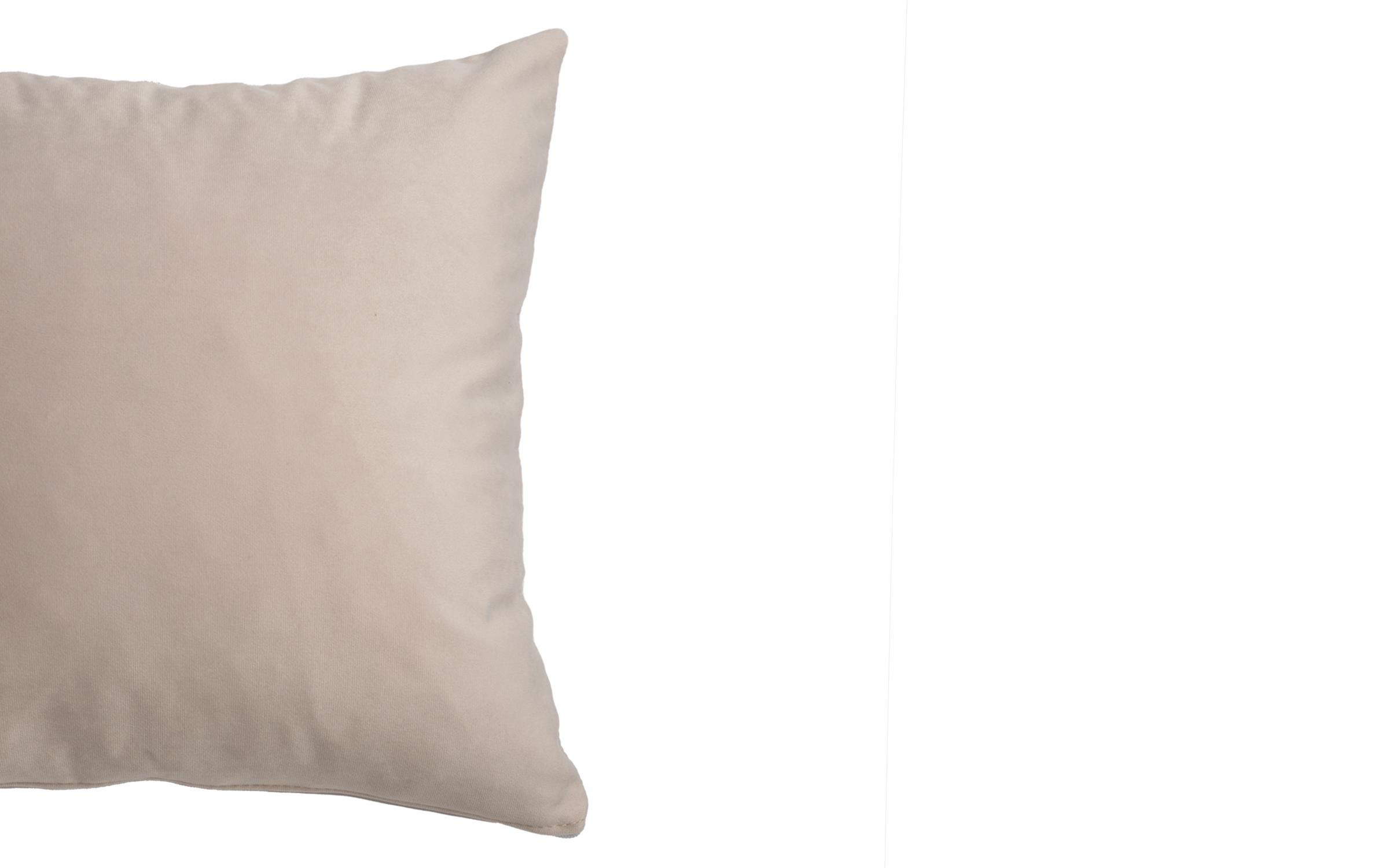 Декоративна възглавница 03404, светло бежов  2